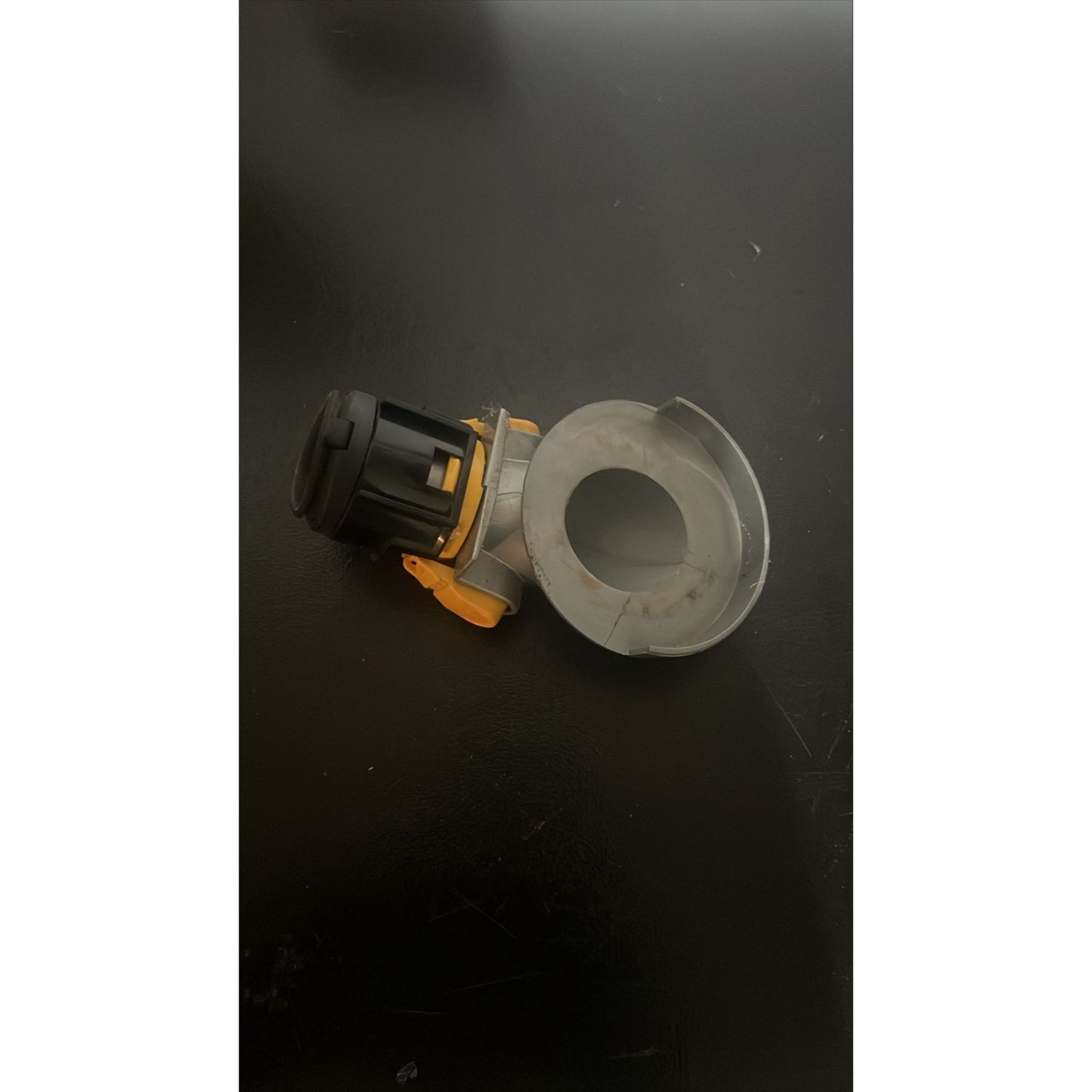 Dyson DC07 DC14 DC33 side valve pipe assembly Vacuum Part yellow Genuine OEM ( Preowned)