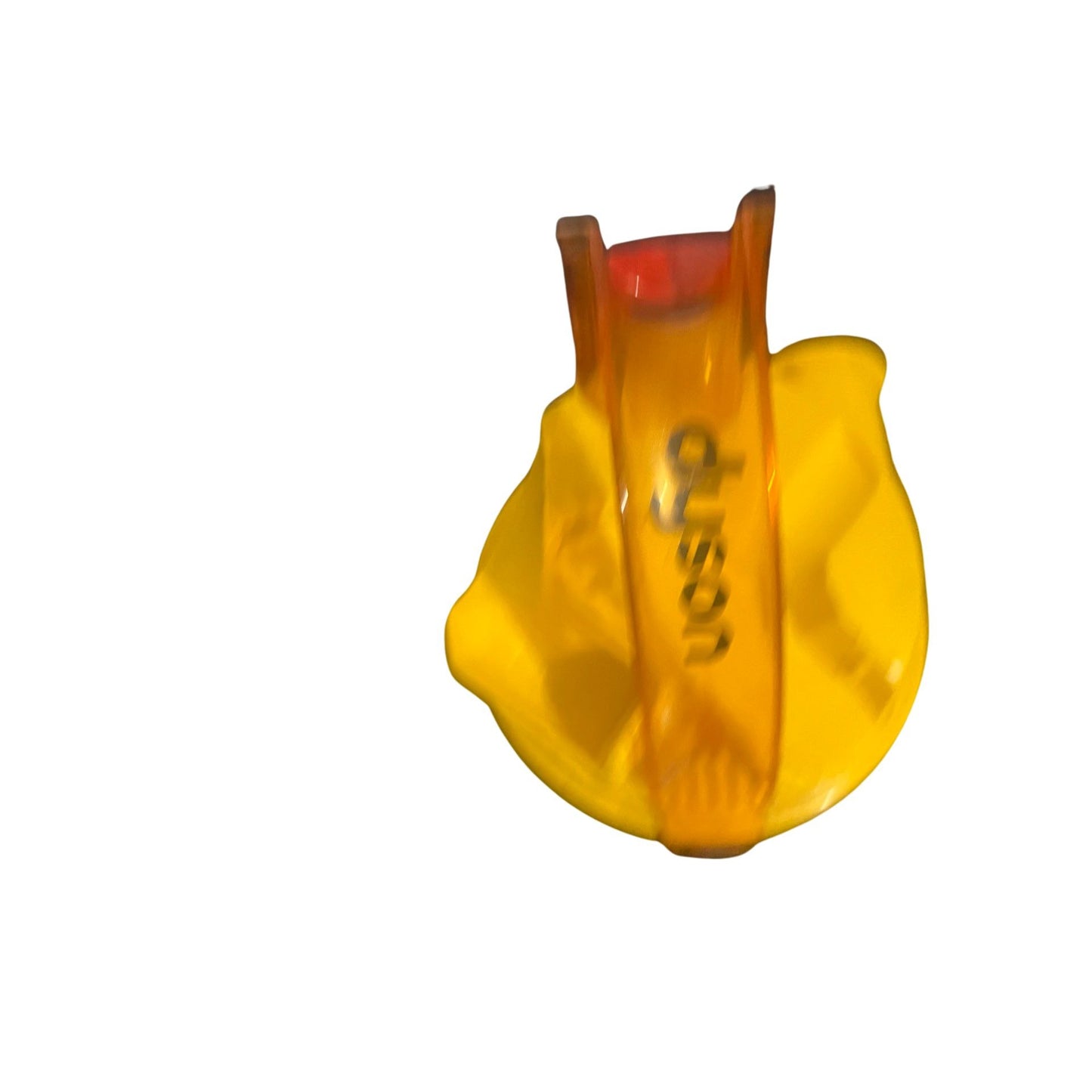 DYSON DC14 DC15 CYCLONE DIRT CANISTER BIN TOP LID/HANDLE ASSEMBLY Yellow OEM (preowned)(450