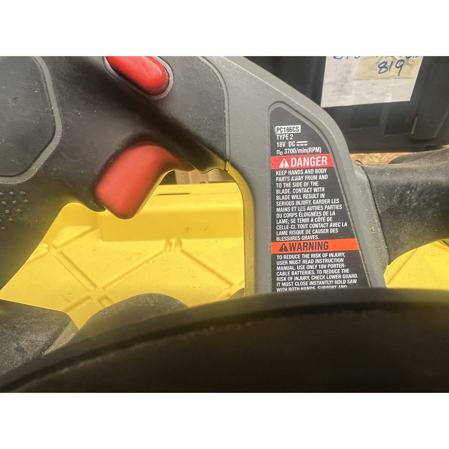 PORTER-CABLE PC186CS 18V Volt Cordless 6-1/2" CIRCULAR SAW w/Blade, no Battery