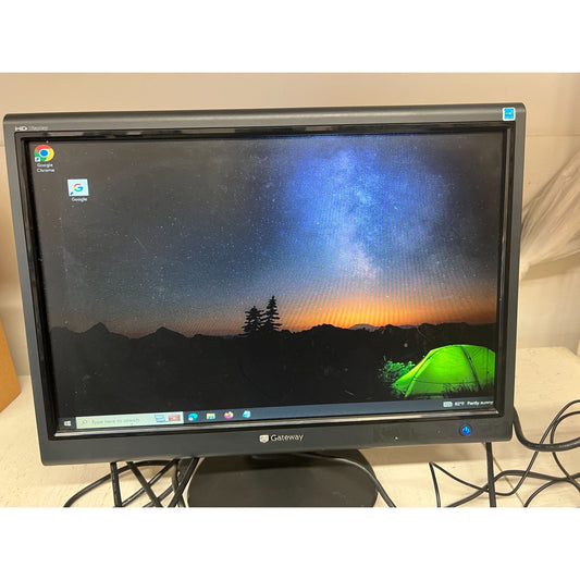 Gateway -LE1936 -19" LED Widescreen Monitor - (parts only some scratches on screen )