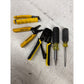 Klien tools lot AND METER (strippers, screw drivers crimpers low voltage, various 6 pieces(Preowned)