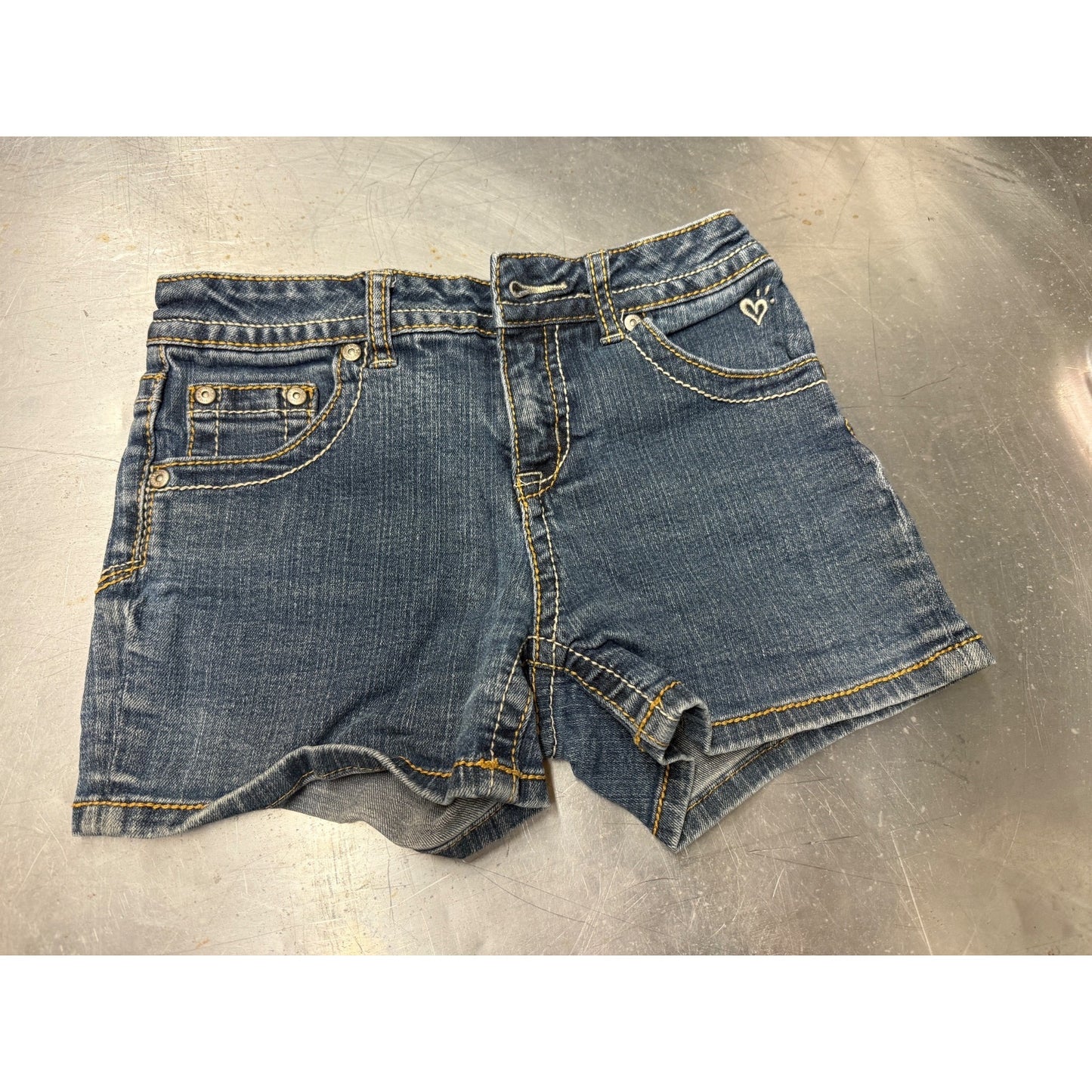 📝Justice youth Girl's Size 12r  Shorts Simply Low Denim ( Preowned)