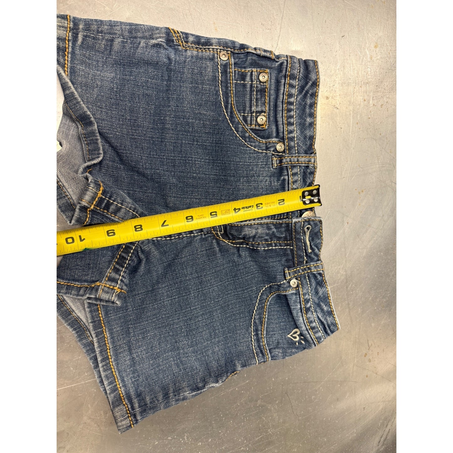 📝Justice youth Girl's Size 12r  Shorts Simply Low Denim ( Preowned)