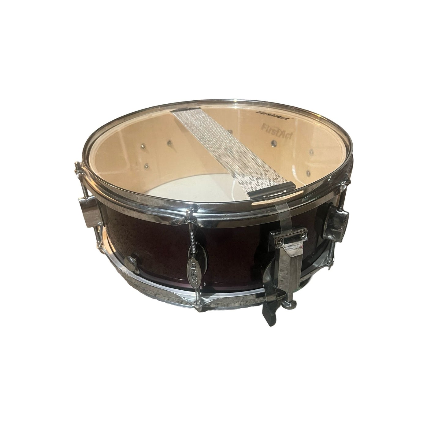 🎹 First Act instruments part-Snare Drum 14”x5.5” First Act MD590 Snare Drum. Red Wine In Color.