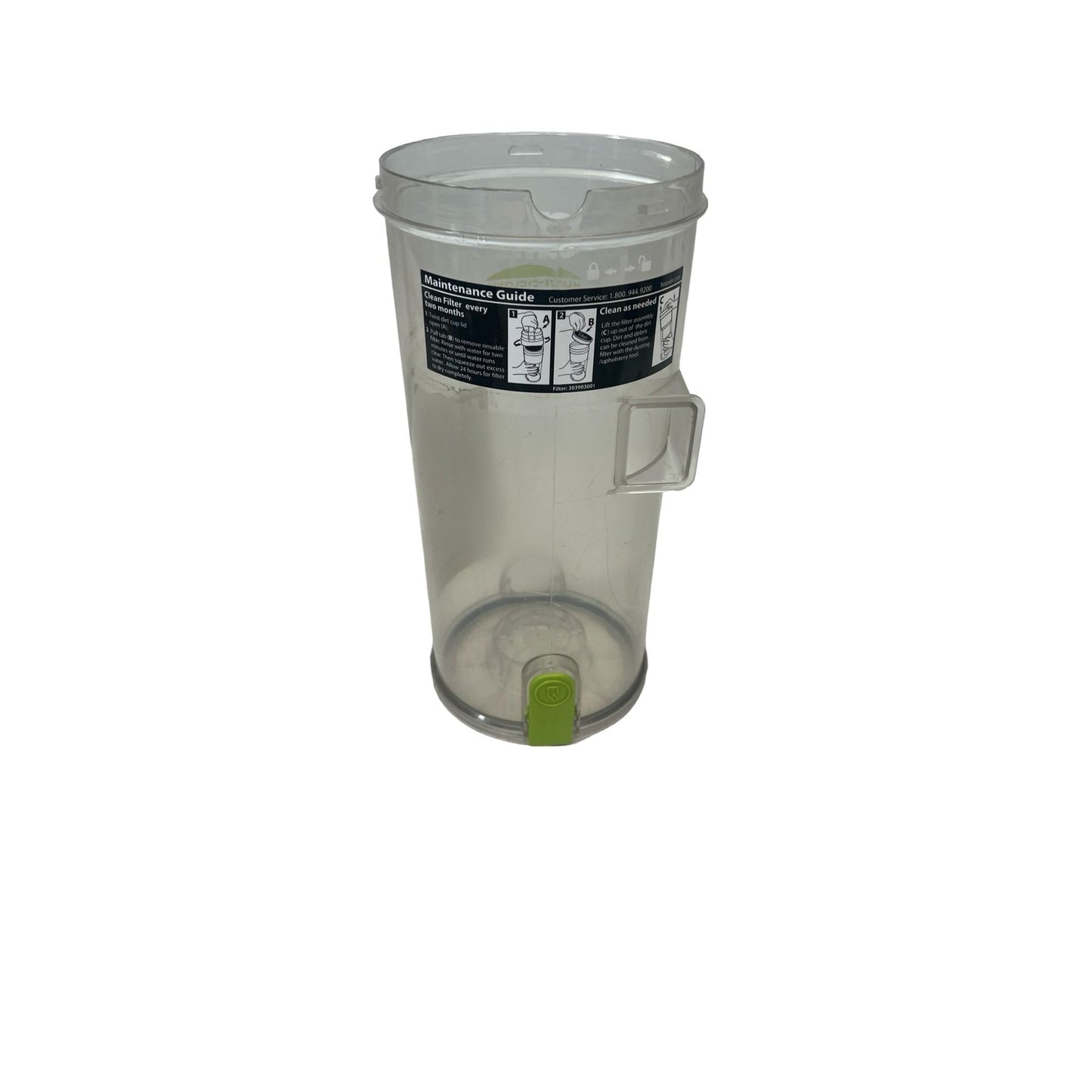 Hoover UH70400 WindTunnel Air HEPA Bagless Upright Vacuum Dust Cup Only ( Preowned)