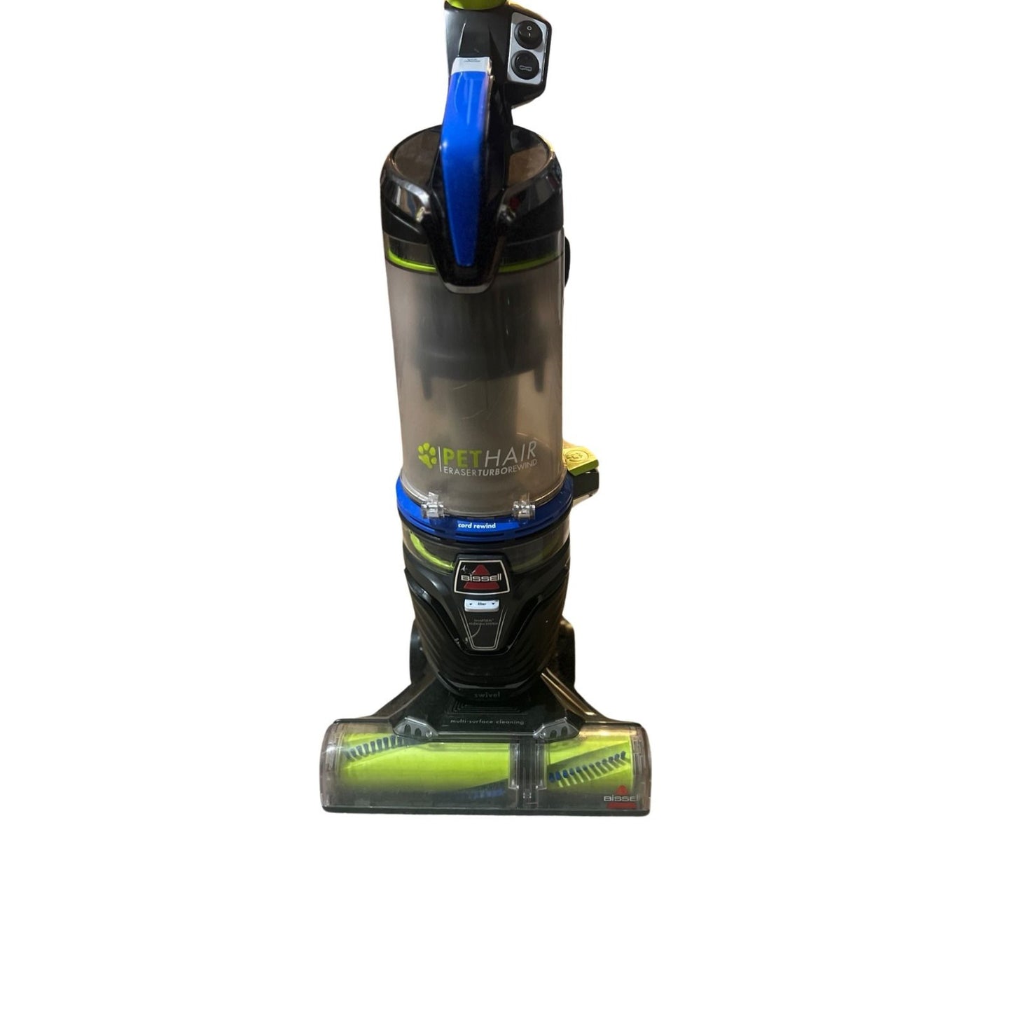 Bissell 27909 Pet Hair Eraser Turbo Rewind Upright Vacuum Cleaner-Preowned