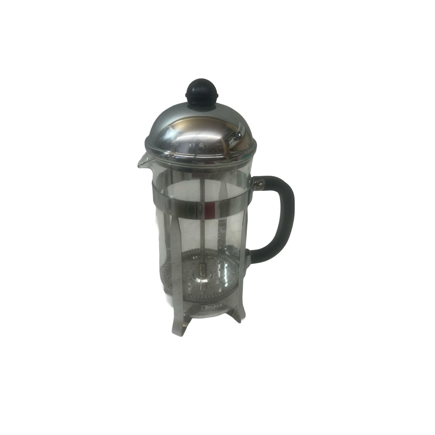 BonJour Coffee - 8-Cup Monet French Press Stainless Steel ( Preowned)