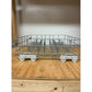 OEM Whirlpool W10431032A Dishwasher Lower Dish Rack Assembly Gray KitchenAid Maytag ( pre-owned)