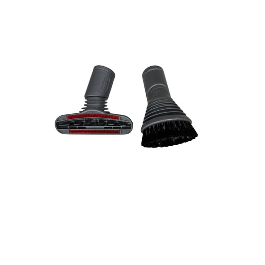 💫Dyson DC07 DC14 DC17 Dust Brush & Floor Brush Attachment Tools - Set of 2 - OEM ( Preowned)