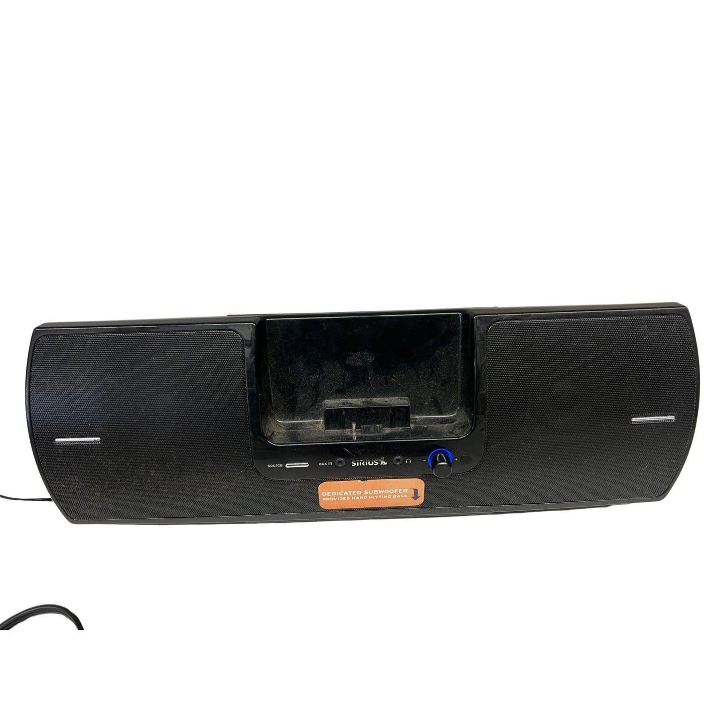 SiriusXM SUBX2 Boombox with ST5B Receiver - No Power Supply ( parts only)