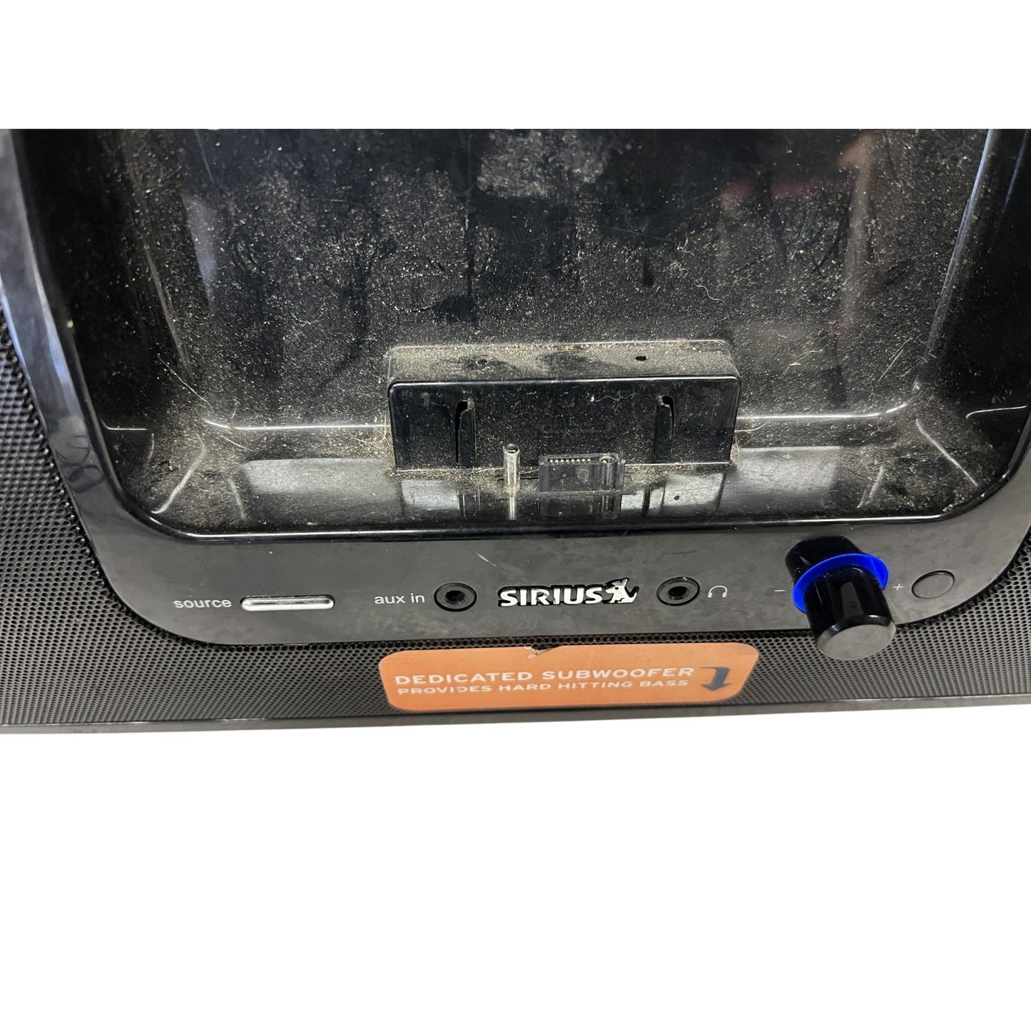 SiriusXM SUBX2 Boombox with ST5B Receiver - No Power Supply ( parts only)