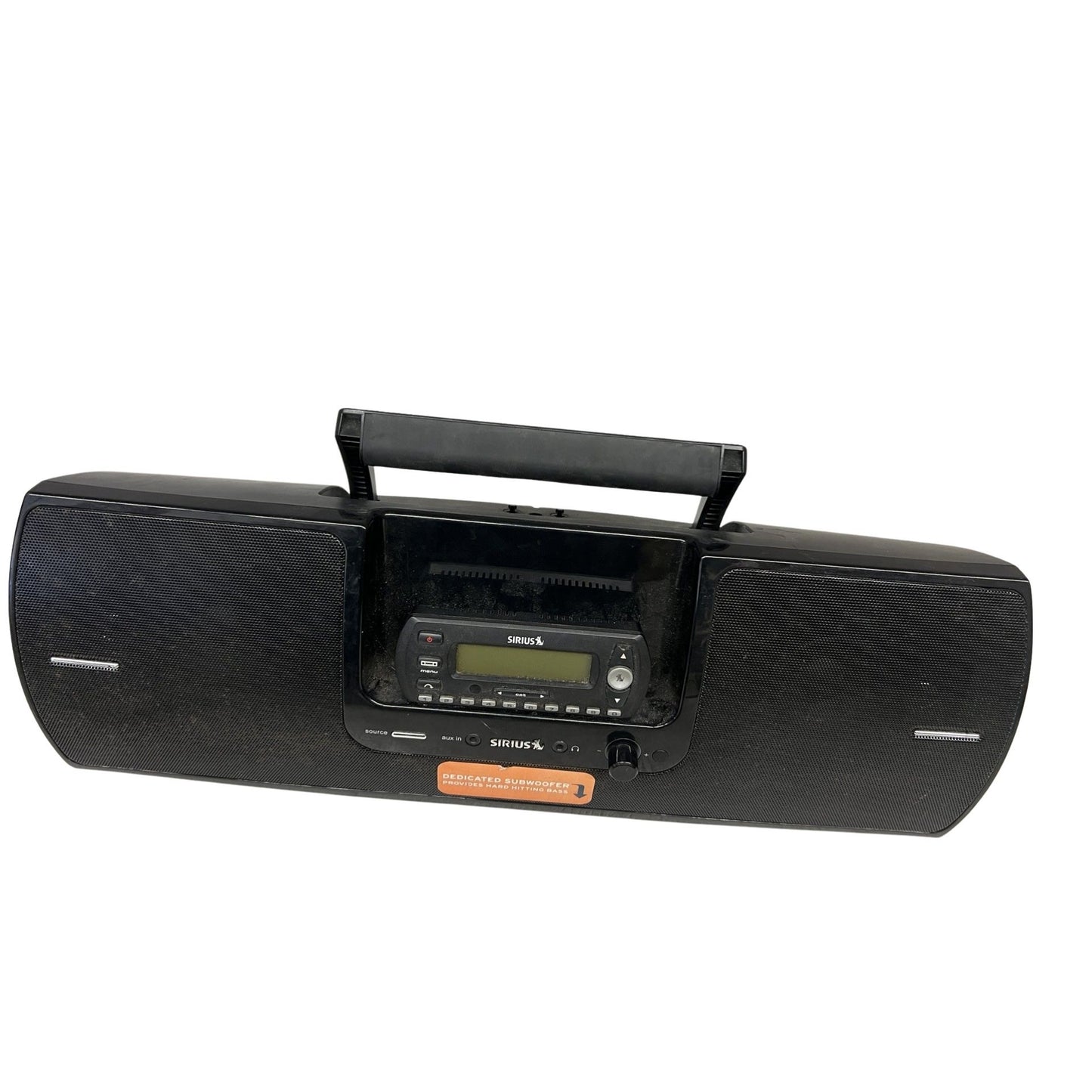 SiriusXM SUBX2 Boombox with ST5B Receiver - No Power Supply ( parts only)
