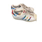 Adidas Superstar Womens Floral Print Sneakers White Red Blue Size 6 ( Preowned)