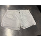 Old Navy Shorts Women's Size 10 White Denim Cuffed Light Wash Regular Fit ( preowned)