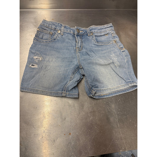 📝—Justice youth Girl's Size 10 1/2 Shorts Simply Low Denim