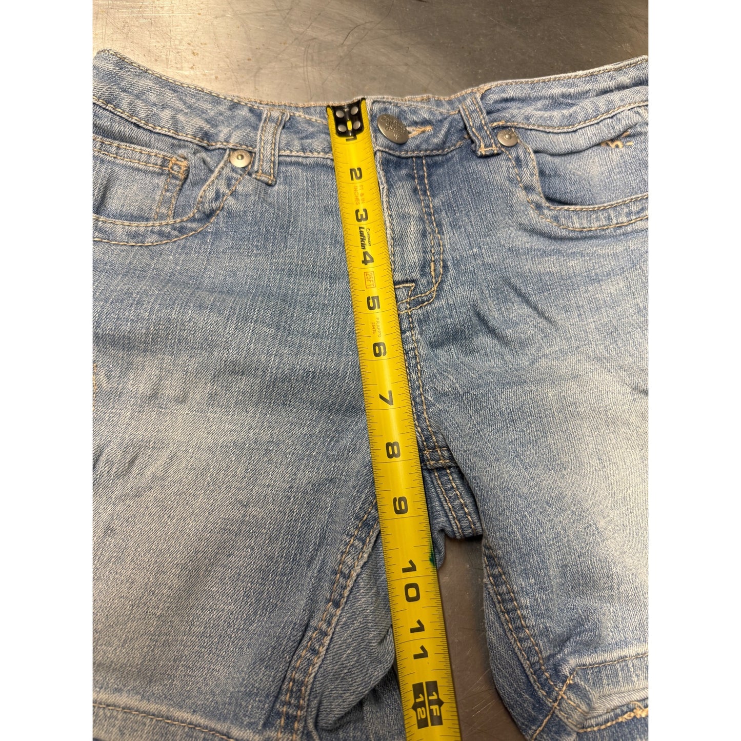 📝—Justice youth Girl's Size 10 1/2 Shorts Simply Low Denim
