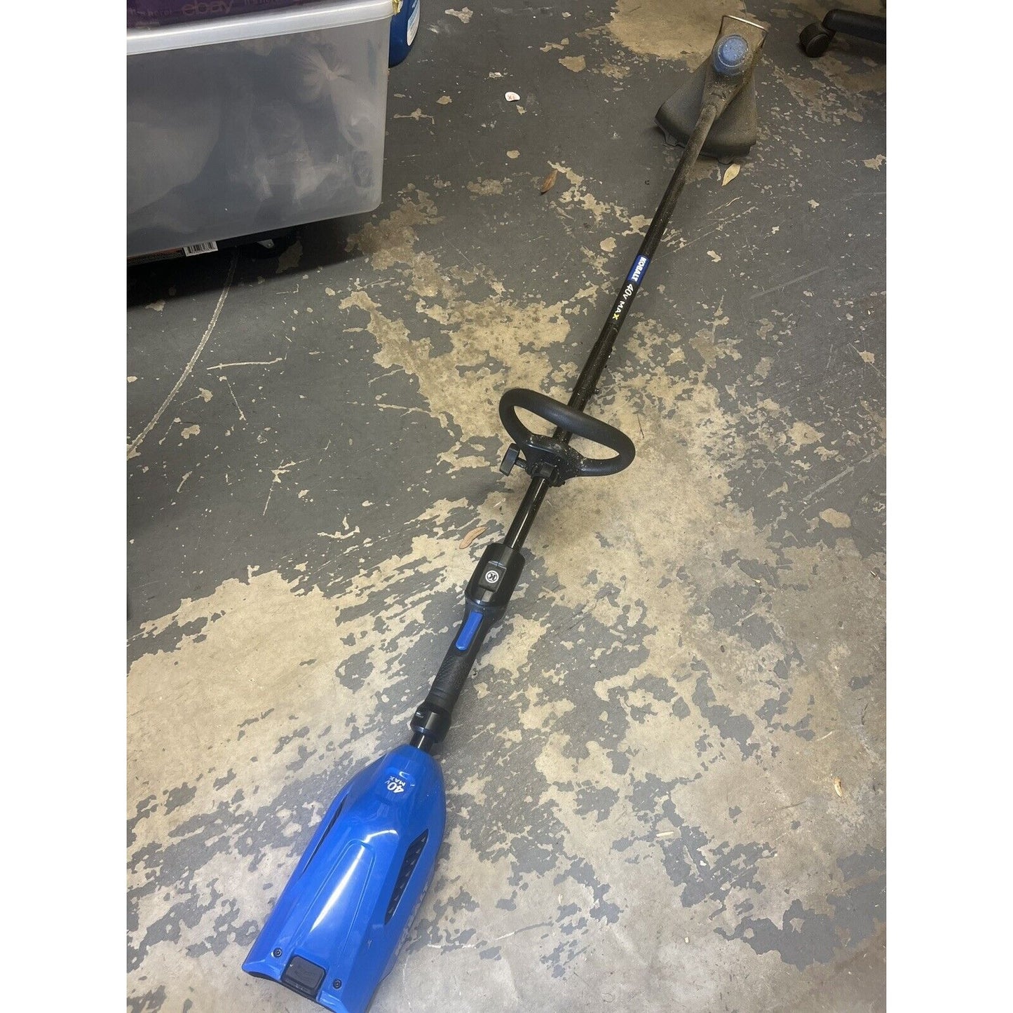 Kobalt 40V Volt Max Cordless 12" Dual Line String Trimmer Bare Tool  ( preowned