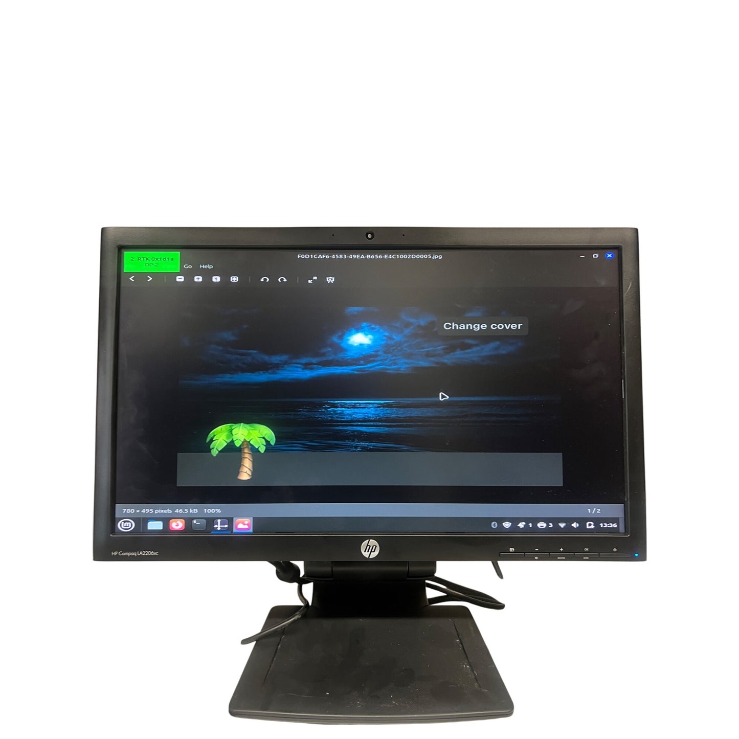 ✨HP Compaq LA2006x 20" LCD Monitor Tested Working DVI VGA  ( no cables )